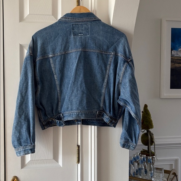 AE AMERICAN 🇺🇸 Eagle Vintage 90’s cropped  Denim Jeans Jacket
Women’s S M L - Picture 5 of 6